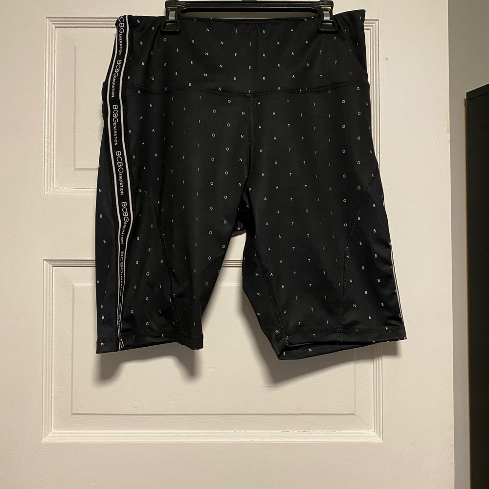 BCBG women’s biker shorts NWOT